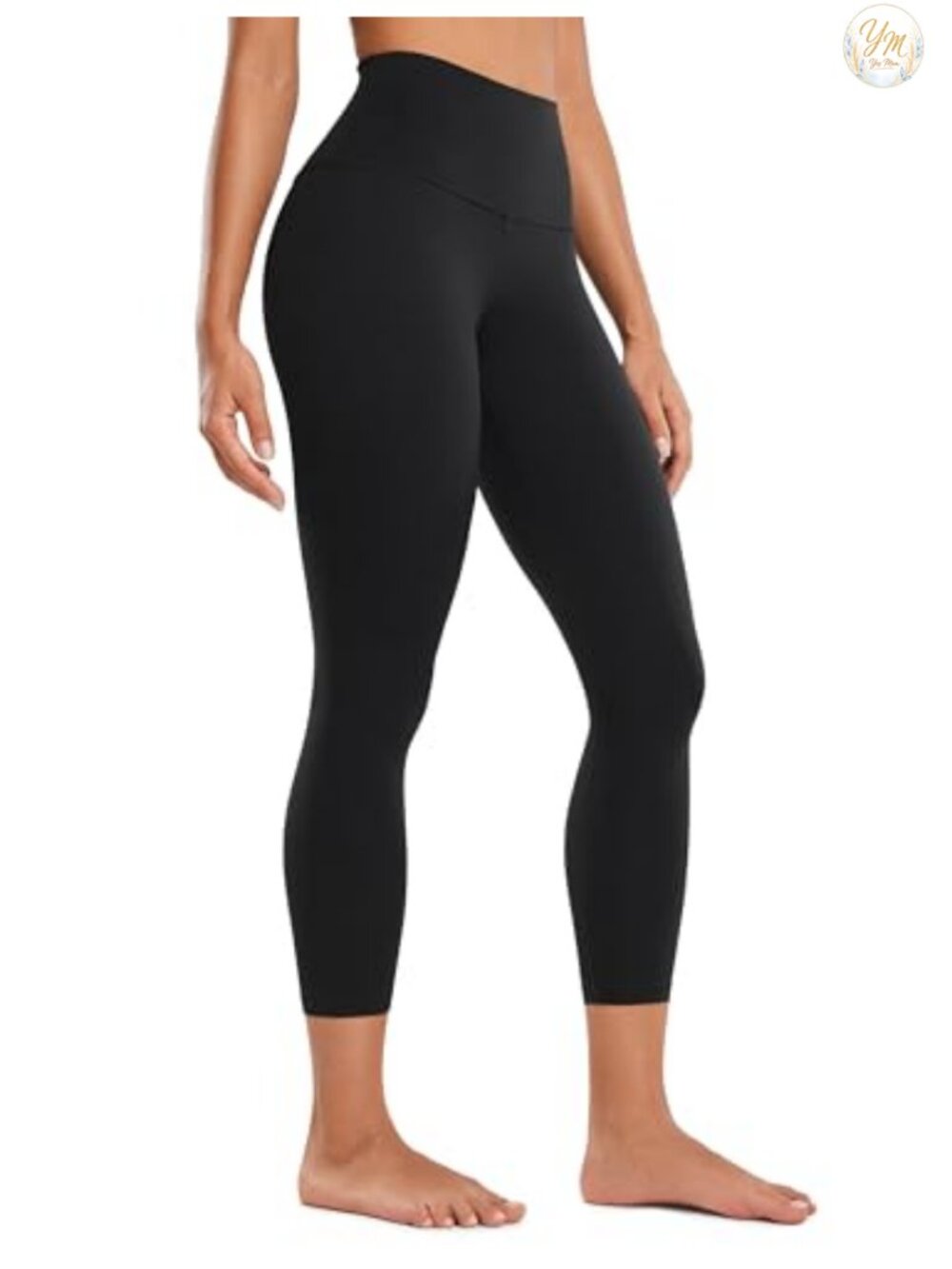 Butterluxe High Waist Yoga Capris 23'' Seamless Workout Leggings